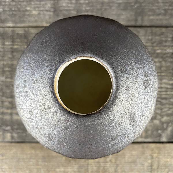 墨白系列手工小品花器02 陶創作者,台灣陶器,線上陶器市集,曙器生活器皿,手工食器,手作溫度,侘寂美感,慢生活,handbuiltpottery,handbuiltceramics