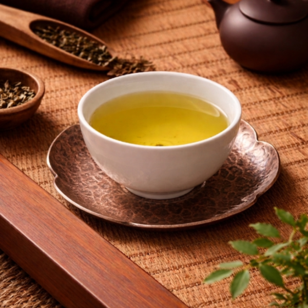 仿古手工銅杯托｜葵花款（黃銅） 純銅茶道杯墊,手工捶紋茶托,高品質茶具,茶道配件,傳統工藝茶具,純銅手工茶具,精緻茶道杯墊,錘紋設計茶托,茶道藝術,高檔茶具