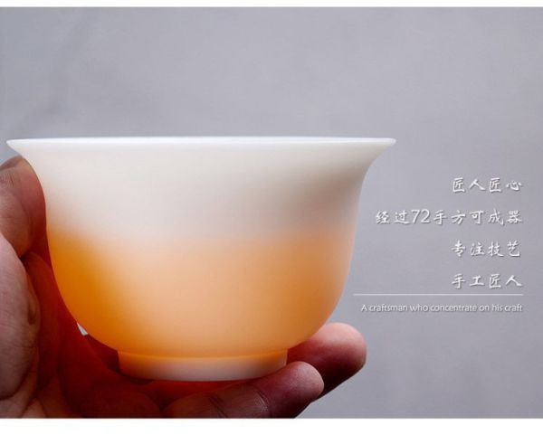 德化冰種玉白瓷素燒薄胎蓋碗｜四款 冰種玉瓷,薄胎茶具蓋碗,高品質茶具,瓷質細膩,光照透亮,溫潤如玉
茶具清潔