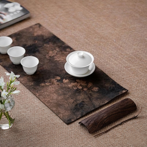 純手工北美胡桃木茶則茶針兩件套 纯手工北美黑胡桃木茶则茶荷茶铲茶道六君子复古茶勺实木茶具配件