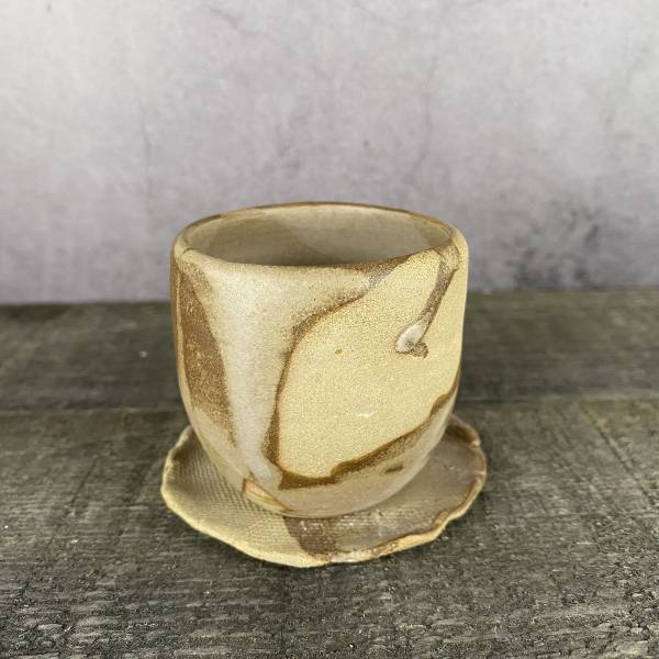 秋．流渲茶杯組(A款) 陶創作者,台灣陶器,線上陶器市集,曙器生活器皿,手工食器,手作溫度獨一無二,侘寂美感,慢生活,handbuiltpottery,handbuiltceramics