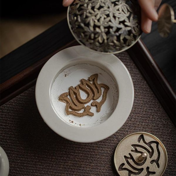 宋代香事香篆香爐線香禮盒（11件套組） 墨己 宋代香事套组 陶瓷仿古整套打香篆香炉套装 礼盒装熏香线香