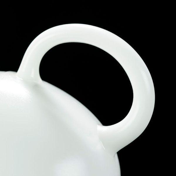 德化璞玉素燒冰種玉瓷｜西施壺 龍蛋壺,冰種玉瓷,薄胎茶具蓋碗,高品質茶具,瓷質細膩,光照透亮,溫潤如玉,茶具清潔