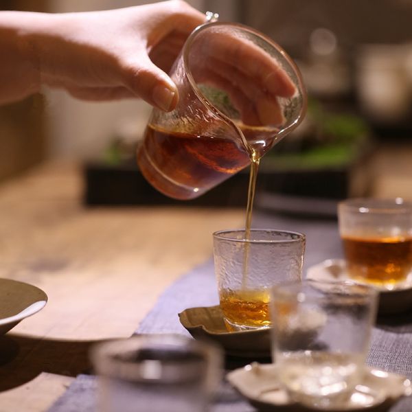 透明玻璃公道杯茶海茶盅分茶器｜磨砂圓形 茶海,茶盅,分茶器,粉引