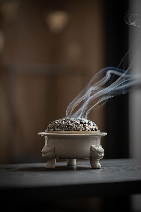 宋代香事香篆香爐線香禮盒（11件套組） 墨己 宋代香事套组 陶瓷仿古整套打香篆香炉套装 礼盒装熏香线香