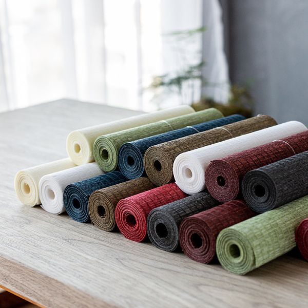 紙編工藝防水茶席方素方茶簾｜多款可選 紙編工藝防水茶席方素方茶簾 乾泡席功夫茶道具配件