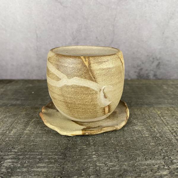 秋．流渲茶杯組(B款) 陶創作者,台灣陶器,線上陶器市集,曙器生活器皿,手工食器,手作溫度獨一無二,侘寂美感,慢生活,handbuiltpottery,handbuiltceramics