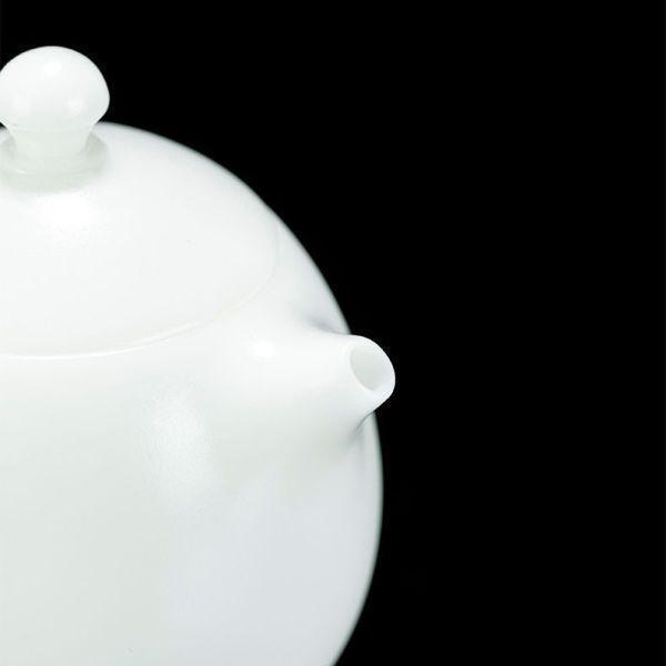 德化璞玉素燒冰種玉瓷｜龍蛋壺 龍蛋壺,冰種玉瓷,薄胎茶具蓋碗,高品質茶具,瓷質細膩,光照透亮,溫潤如玉,茶具清潔