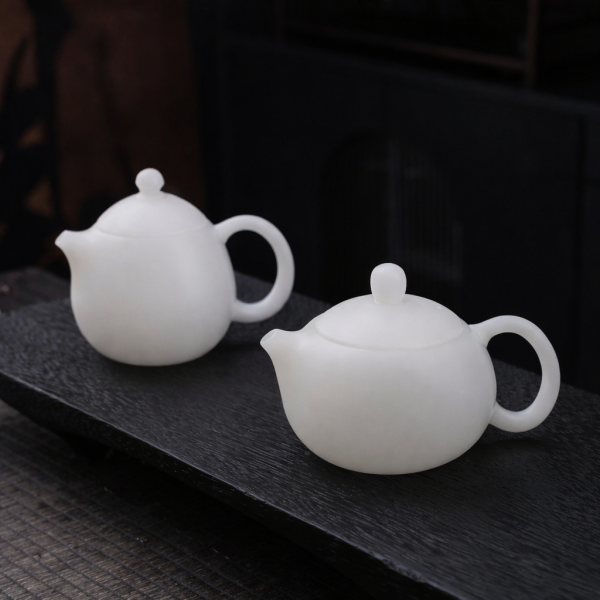 德化璞玉素燒冰種玉瓷｜龍蛋壺 龍蛋壺,冰種玉瓷,薄胎茶具蓋碗,高品質茶具,瓷質細膩,光照透亮,溫潤如玉,茶具清潔