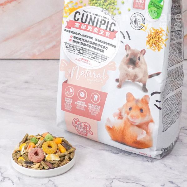 CUNIPIC 倉鼠免疫主食 600g CUNIPIC 倉鼠免疫主食 鼠飼料