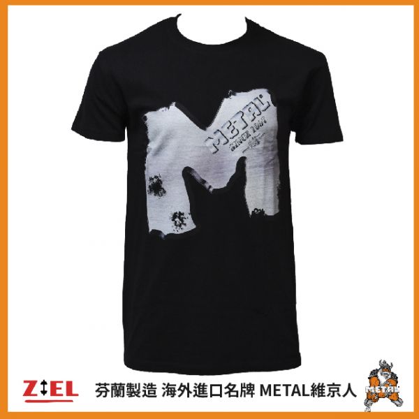 【Ziel力爾】維京人 METAL Powerlifting 潮流個性 T-Shirt 黑 