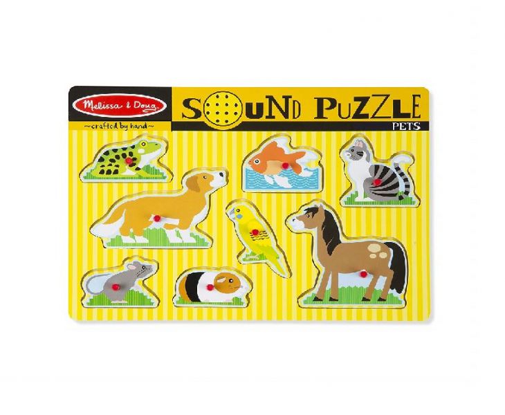 美國Melissa & Doug聲音積木-寵物 Melissa & Doug,聲音積木,寵物,美國瑪莉莎