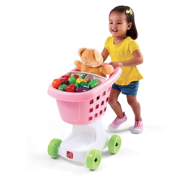 美國 Step2 購物車(粉色) 購物車,學步車,Step2,華森葳,童心園,教具