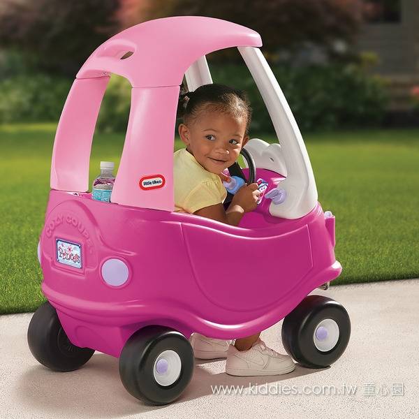 美國Little Tikes 時尚跑車-桃紅 美國Little Tikes,童心園,腳行車,華森葳,博客來,車輛玩具,兒童教具,教具,幼兒園教具,教具廠商,高雄教具