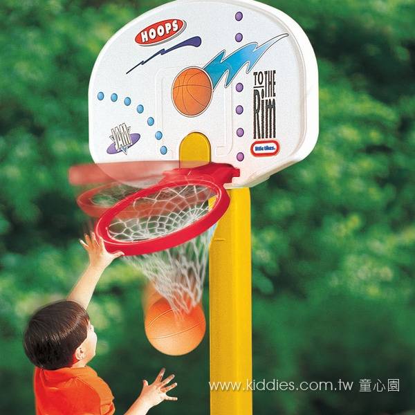 美國 Little Tikes 炫風籃球架 籃球架,五段式,Little Tikes,
