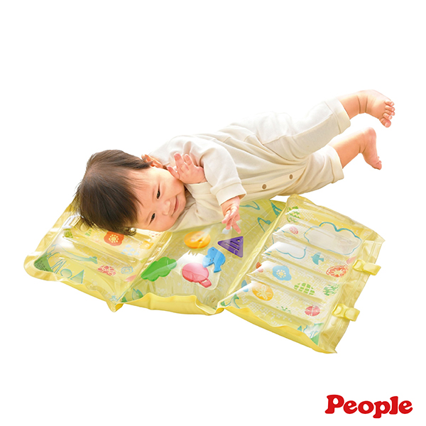 日本People 水與空氣的4STEP遊戲墊 遊戲墊,觸覺墊