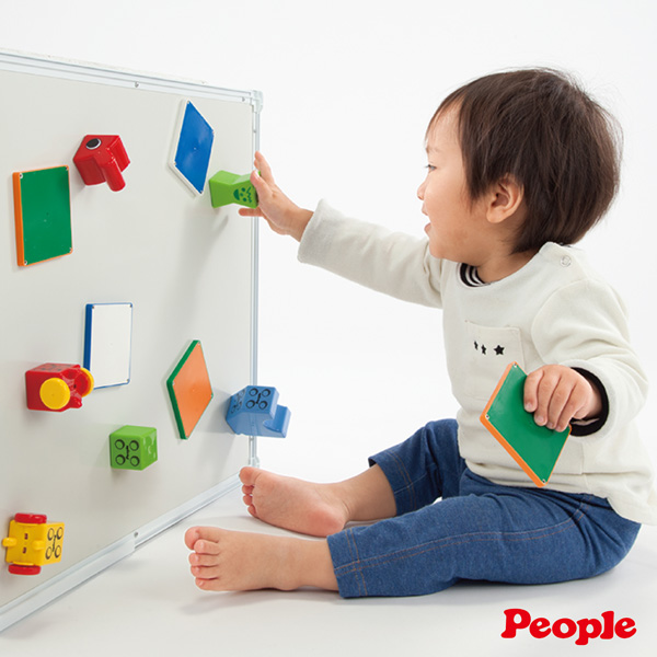 日本People 益智磁性積木BASIC系列 - 1歲的積木組合 磁性積木,聲音積木,益智磁性積木