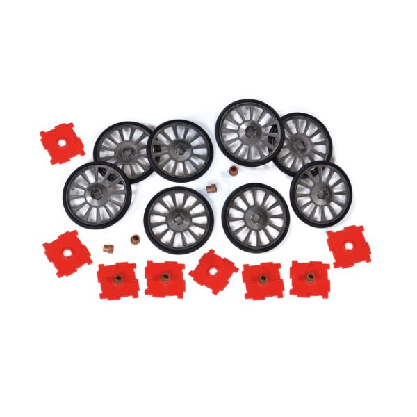 Polydron英皇寶利智慧片-輪軸組 建構積木,智慧片,Polydron,華森葳,童心園,創意積木,車輛玩具