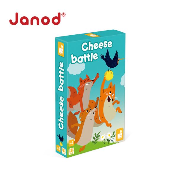 【法國Janod】趣味桌遊-乳酪大戰 桌遊,法國趣味桌遊