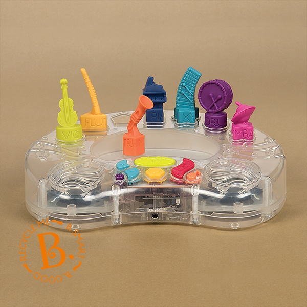 美國B.TOYS 酷B.樂交響樂團2.0 美國B.Toys,科育,感統教具,樂器,舞台燈光效果,RFID無線射頻辨識技術