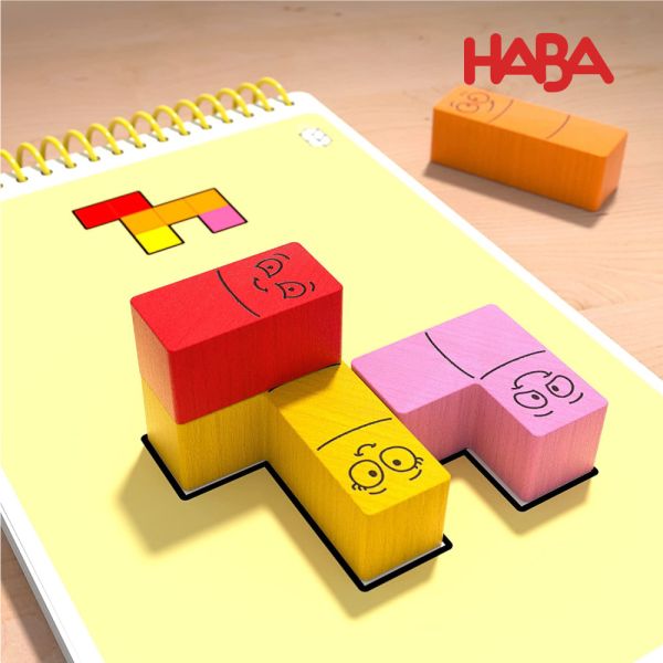 德國HABA 邏輯解鑰-快樂蟲 德國桌遊,桌遊