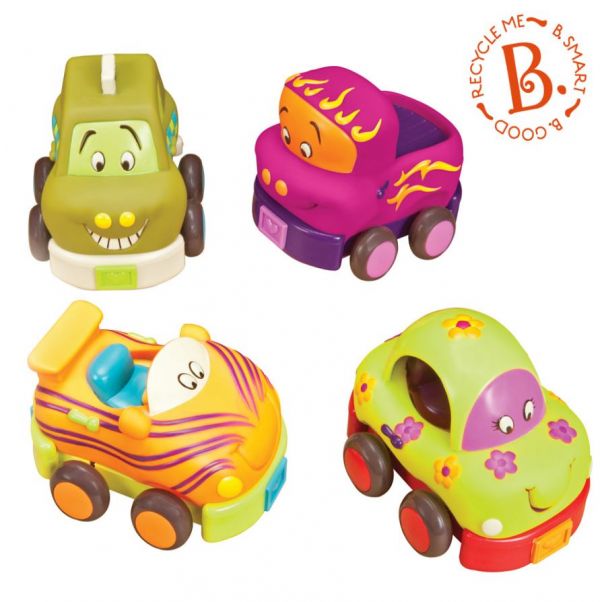 美國B.Toys寶寶迴力車 寶寶迴力車,手眼協調,美國B.Toys,幼兒教具,-兒童教具,寶寶禮盒