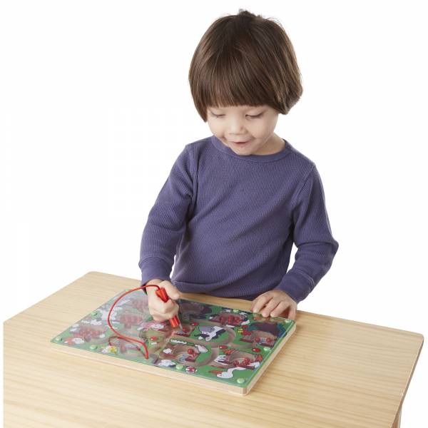 美國Melissa ＆ Doug 迷宮拼圖-數量農場 美國瑪莉莎,數學,磁性,Melissa ＆ Doug,迷宮,上和勤,教具廠商,育心幼教社