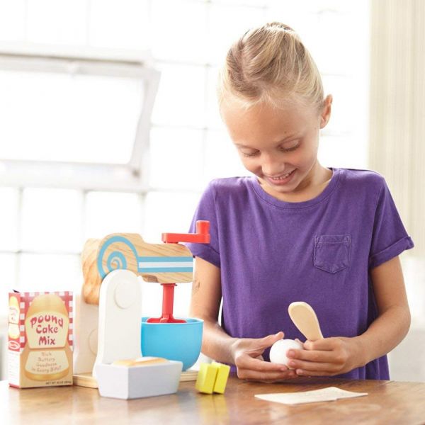 美國Melissa & Doug 蛋糕烘焙師 蛋糕店老闆,手部肌肉發展,美國Melissa & Doug 