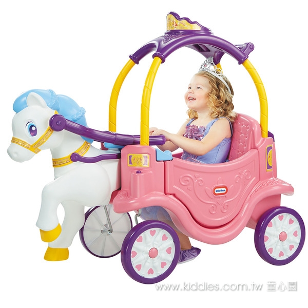 美國 Little Tikes 公主馬車 公主馬車,腳行車,角色扮演,童心園,Little Tikes