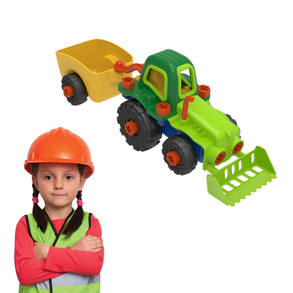 EDU-TOYS 小小工程師-農場牽引車<STEM> STEM,科學教具,小小工程師,農場牽引車