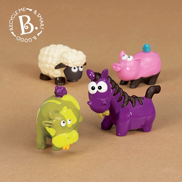美國B.Toys 農村曲 (搖滾動物農莊) 美國B.Toys,科育,感統教具,情境式角色扮演,農村曲,搖滾動物農莊