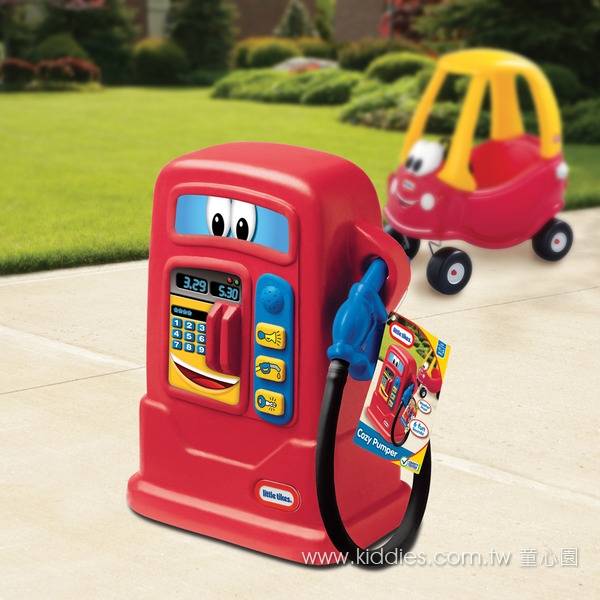 美國Little Tikes童趣加油站 - 紅 美國Little Tikes,加油站造型玩具,腳行車,童心園,兒童教具,教具,幼兒園教具,教具廠商,高雄教具
