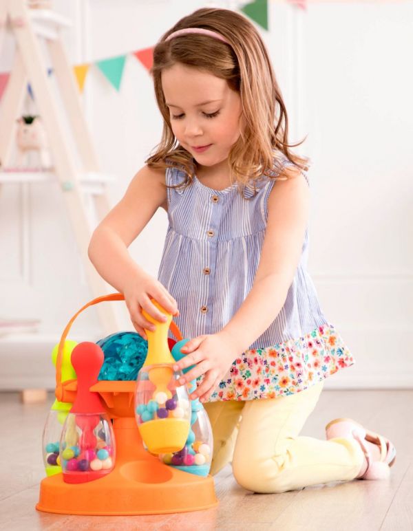 美國B.Toys露一手保齡球 美國B.Toys,露一手保齡球,保齡球玩具,發光保齡球,感統教具,柯育