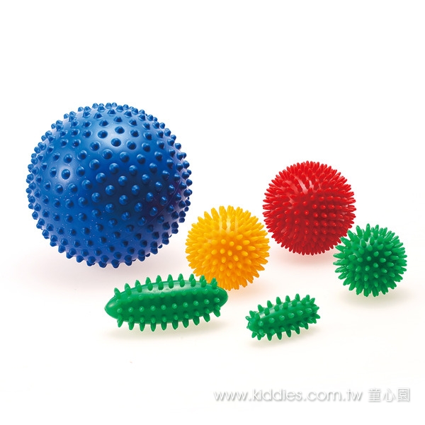 Weplay 觸覺球六件組 觸覺球,握力,平撫情緒,WEPLAY,兒童教具,教具,幼兒園教具,教具廠商,高雄教具