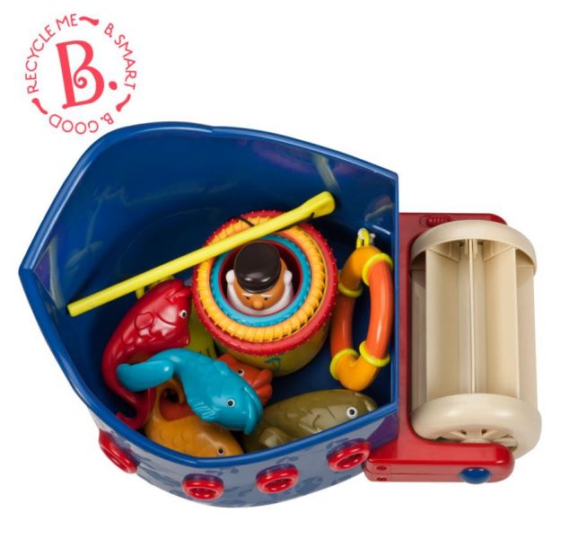 美國B.Toys 小船長釣魚組 精細動作,美國B.Toys,小船長釣魚,科育,幼兒教具,角色扮演