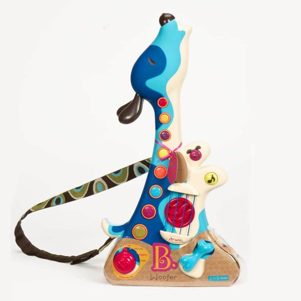 美國B.Toys獵犬小吉他 美國B.Toys,科育,感統教具,吉他,兒童吉他,電子吉他