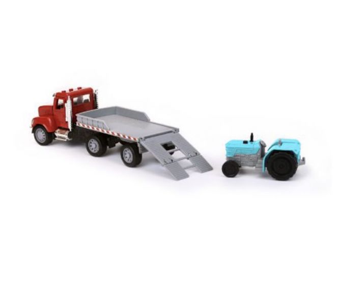 小型平板拖車_Driven系列 平板拖車,車輛玩具,小肌肉發展,美國B.TOYS