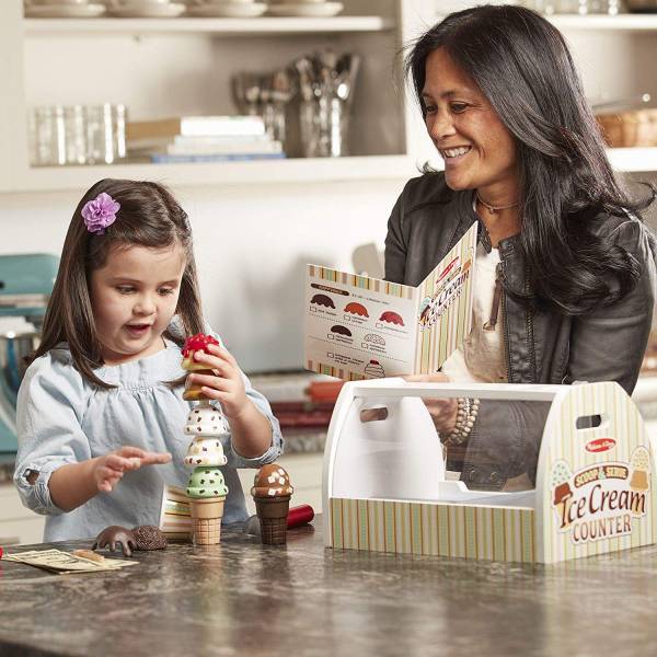 美國Melissa ＆ Doug 冰淇淋小老闆 Melissa ＆ Doug,冰淇淋,小老闆,情境扮演,博客來,冰淇淋扮演組