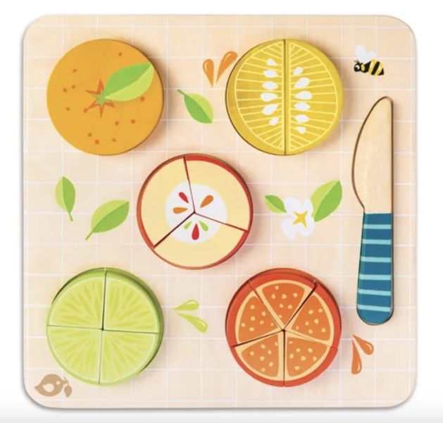 香甜水果益智拼圖 香甜水果益智拼圖, 兒童拼圖, 兒童切水果, Montessori 玩具, 幼兒數學拼圖, 兒童學習玩具, 兒童角色扮演, 兒童數學玩具, 兒童早教玩具, 木製學習拼圖