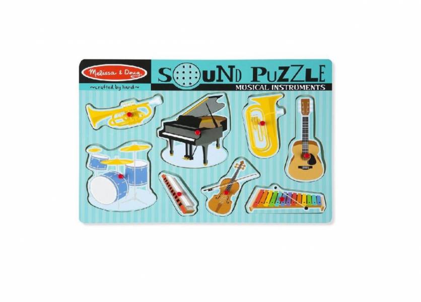 美國Melissa & Doug 聲音積木-樂器 Melissa & Doug,聲音積木,樂器,上和勤,教具廠商,育心幼教社