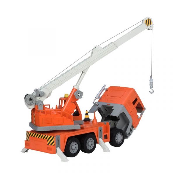 美國B.Toys巨無霸起重吊車_Driven系列 美國B.Toys,巨無霸起重吊車,起重吊車,大型車輛玩具