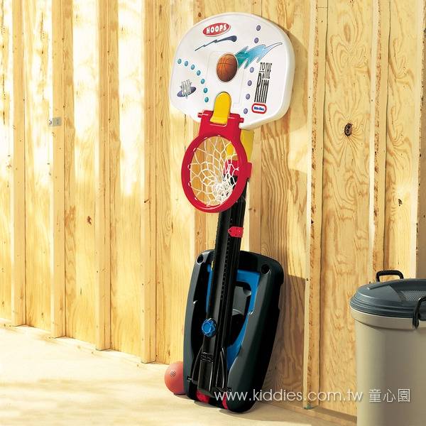 美國 Little Tikes 炫風籃球架 籃球架,五段式,Little Tikes,