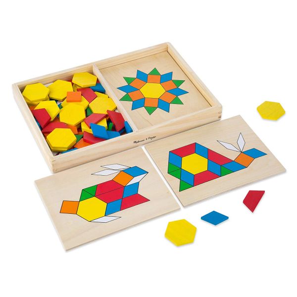 美國Melissa & Doug形狀拼花板 形狀,顏色,精細動作,Melissa & Doug,教具,美國瑪莉莎,博客來