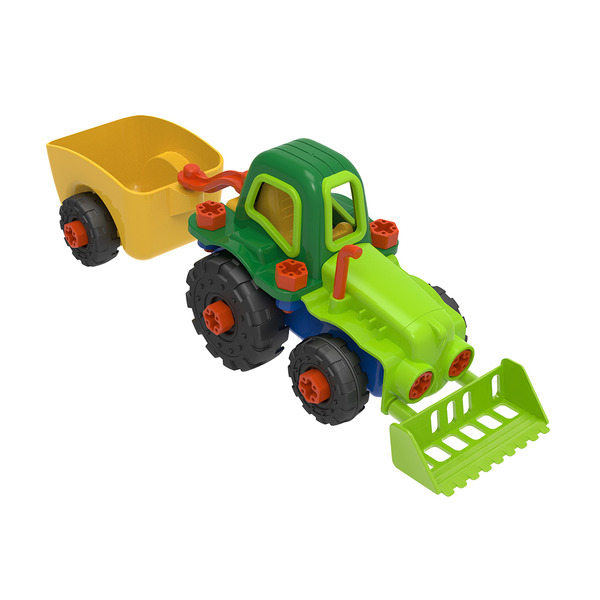 EDU-TOYS 小小工程師-農場牽引車<STEM> STEM,科學教具,小小工程師,農場牽引車