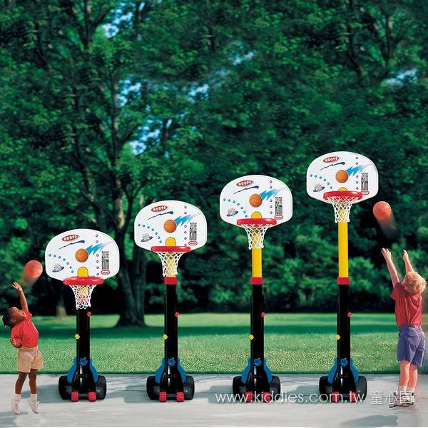 美國 Little Tikes 炫風籃球架 籃球架,五段式,Little Tikes,