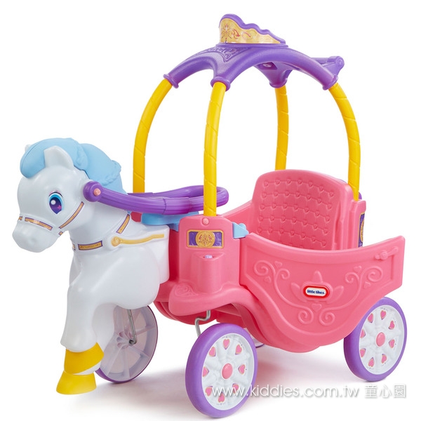 美國 Little Tikes 公主馬車 公主馬車,腳行車,角色扮演,童心園,Little Tikes