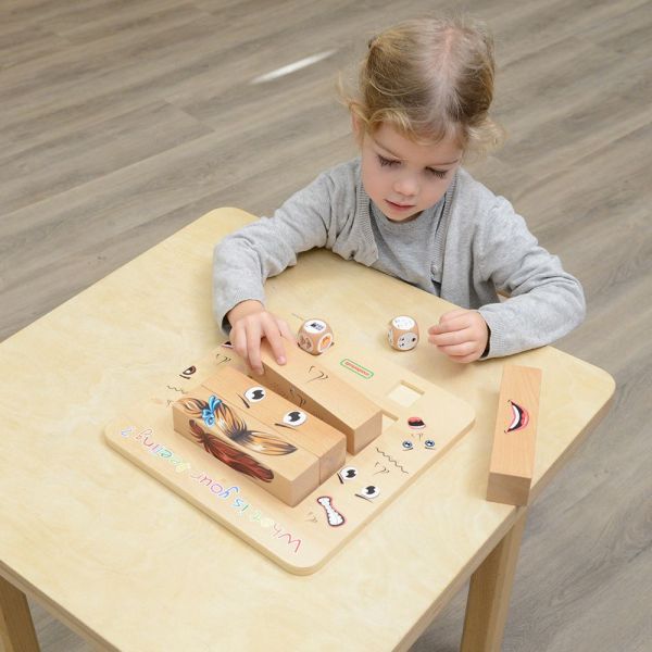 Masterkidz 情緒學習遊戲板 情緒學習遊戲板, 幼兒情緒認知, 兒童表情遊戲, 語言表達訓練, 兒童社交發展, 兒童教育玩具, 親子遊戲, 角色扮演, 情緒教育, 幼兒語言發展