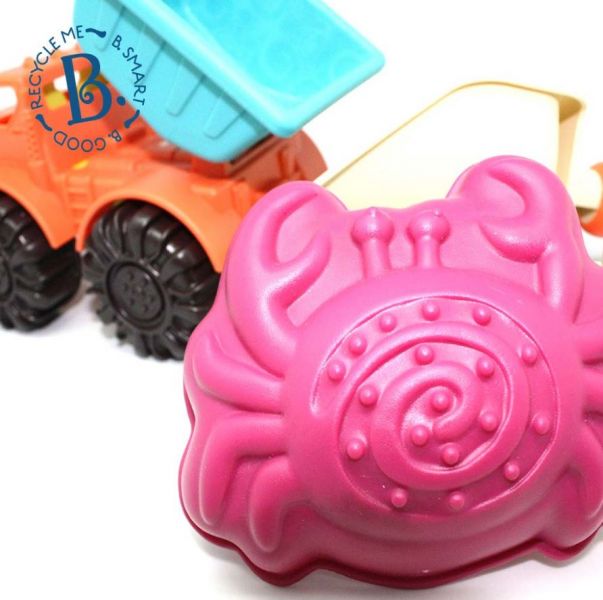 美國B.Toys沙趣多多(海藍色) 玩沙戲水,沙灘組,美國B.Toys,沙趣多多,幼兒教具