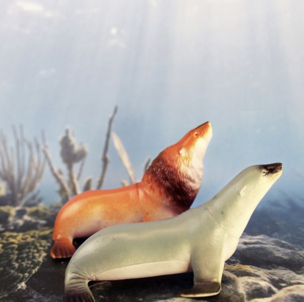 TERRA 海洋世界(情境桶) 海洋世界,海底世界,大白鯊,鯨魚,可愛海豚,可愛海龜