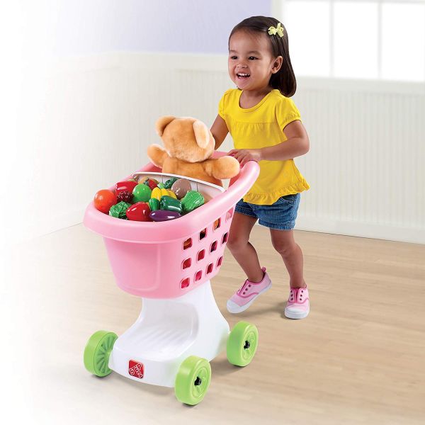 美國 Step2 購物車(粉色) 購物車,學步車,Step2,華森葳,童心園,教具
